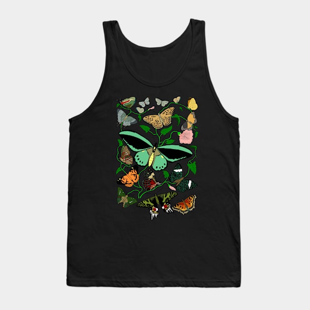 Butterflies Tank Top by DashingGecko